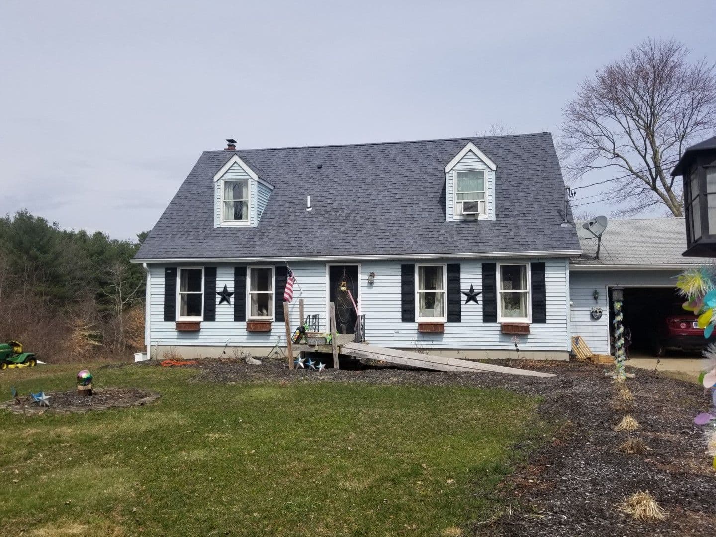 before siding 4
