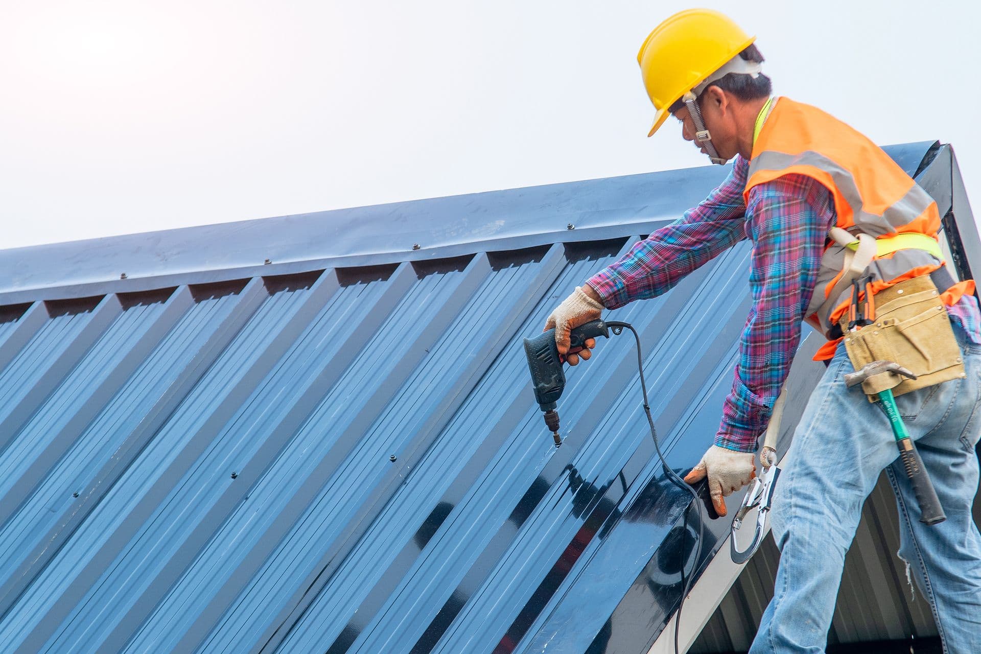 install metal roof